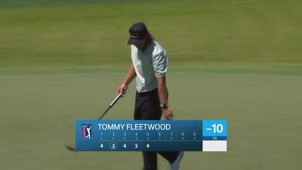 Tommy Fleetwood | Round 4 | 5th hole | Shot 4 | 2026 Truist Championship
