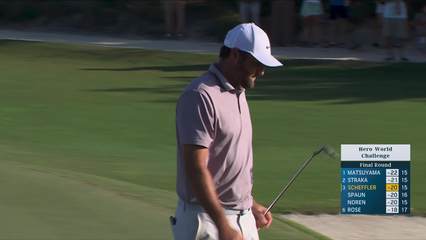 Scottie Scheffler | Round 4 | 15th hole | Shot 3 | 2025 Hero World Challenge