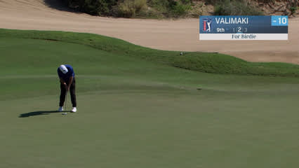 Sami Valimaki | Round 1 | 9th hole | Shot 2 | 2025 World Wide Technology