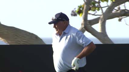 Ángel Cabrera | Round 3 | 18th hole | Shot 1 | 2026 Mitsubishi