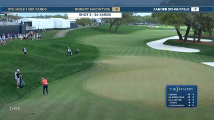 Robert MacIntyre | Round 4 | 9th hole | Shot 3 | 2026 THE PLAYERS