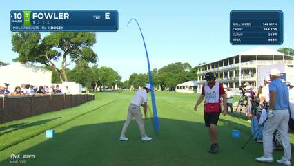 Rickie Fowler | Round 2 | 10th hole | Shot 1 | 2026 Charles Schwab