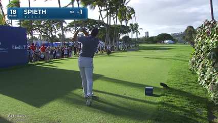 Jordan Spieth | Round 1 | 18th hole | Shot 1 | 2026 Sony Open