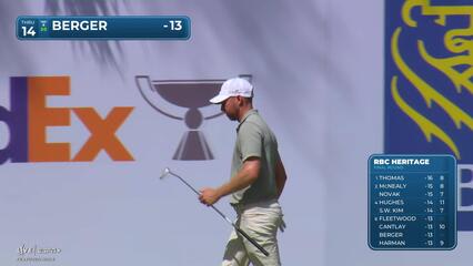 Daniel Berger | Round 4 | 14th hole | Shot 3 | 2025 RBC Heritage