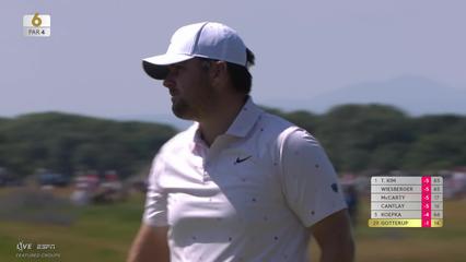 Chris Gotterup | Round 1 | 6th hole | Shot 4 | 2026 Genesis Scottish Open