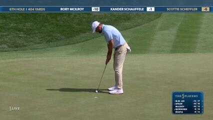 Scottie Scheffler | Round 2 | 6th hole | Shot 5 | 2025 THE PLAYERS