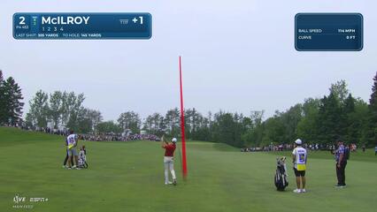 Rory McIlroy | Round 2 | 2nd hole | Shot 2 | 2025 RBC Canadian