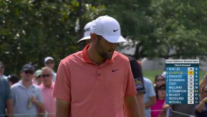 Scottie Scheffler | Round 3 | 10th hole | Shot 4 | 2025 Houston Open