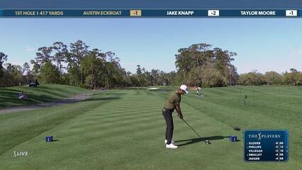 Austin Eckroat | Round 1 | 1st hole | Shot 1 | 2025 THE PLAYERS