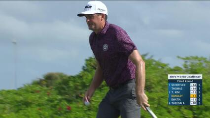 Keegan Bradley | Round 3 | 7th hole | Shot 4 | 2024 Hero World Challenge