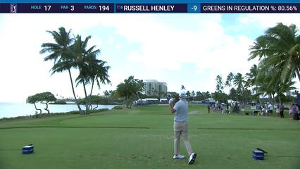 Russell Henley | Round 3 | 17th hole | Shot 1 | 2025 Sony Open