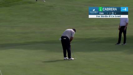 Ángel Cabrera | Round 1 | 15th hole | Shot 4 | 2025 Sanford Int