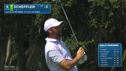 Scottie Scheffler | Round 2 | 6th hole | Shot 2 | 2026 Cadillac