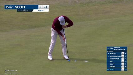 Adam Scott | Round 1 | 15th hole | Shot 3 | 2025 Genesis Scottish Open