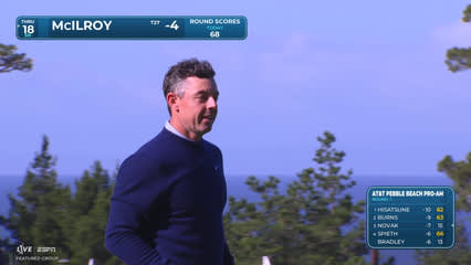 Rory McIlroy | Round 1 | 9th hole | Shot 3 | 2026 AT&T Pebble Beach