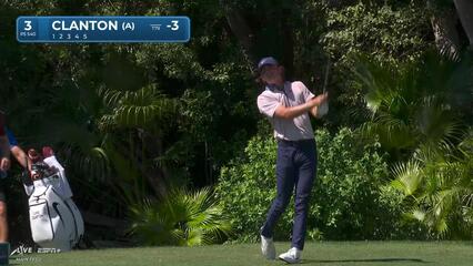Luke Clanton | Round 2 | 3rd hole | Shot 1 | 2025 Cognizant Classic