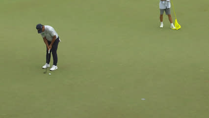 Si Woo Kim | Round 3 | 10th hole | Shot 3 | 2026 the Memorial