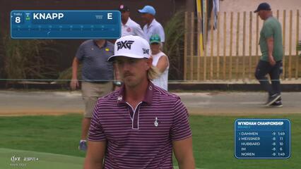 Jake Knapp | Round 2 | 17th hole | Shot 3 | 2025 Wyndham