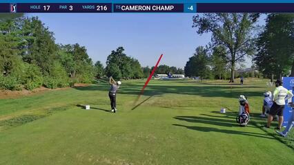 Cameron Champ | Round 2 | 17th hole | Shot 1 | 2025 ISCO Championship