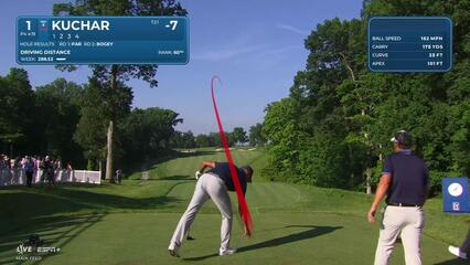 Matt Kuchar | Round 3 | 1st hole | Shot 1 | 2025 John Deere