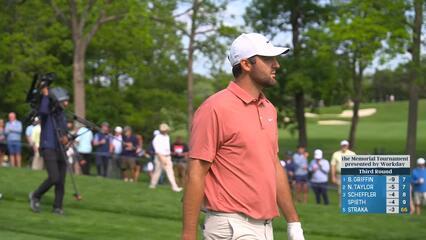 Scottie Scheffler | Round 3 | 9th hole | Shot 2 | 2025 the Memorial