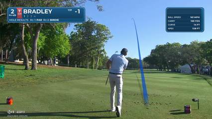 Keegan Bradley | Round 3 | 2nd hole | Shot 1 | 2026 Valspar