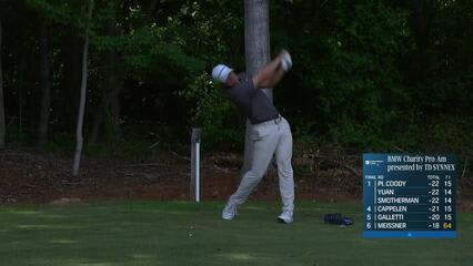 Pierceson Coody | Round 4 | 16th hole | Shot 1 | 2025 BMW Charity Pro-Am