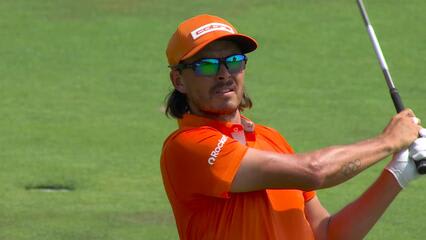 Rickie Fowler | Round 4 | 9th hole | Shot 2 | 2025 BMW Championship