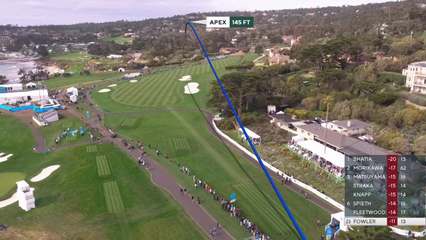 Rickie Fowler | Round 3 | 14th hole | Shot 1 | 2026 AT&T Pebble Beach