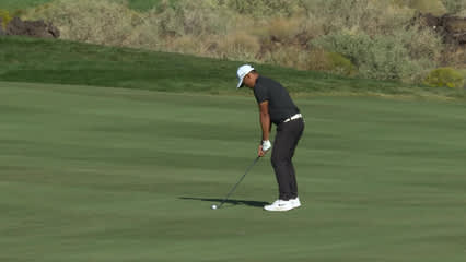 Kevin Yu | Round 4 | 10th hole | Shot 2 | 2025 Bank of Utah