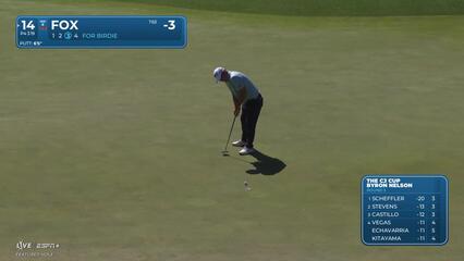 Ryan Fox | Round 3 | 14th hole | Shot 3 | 2025 THE CJ CUP