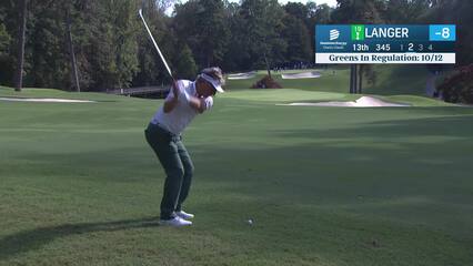 Bernhard Langer | Round 2 | 13th hole | Shot 2 | 2025 Dominion
