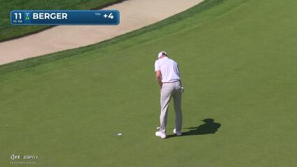 Daniel Berger | Round 2 | 11th hole | Shot 3 | 2025 Travelers