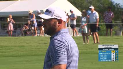 Jordan L Smith | Round 2 | 18th hole | Shot 2 | 2026 Charles Schwab