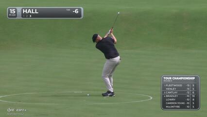 Harry Hall | Round 3 | 15th hole | Shot 3 | 2025 TOUR Championship