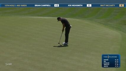 Matt McCarty | Round 1 | 15th hole | Shot 4 | 2025 THE PLAYERS