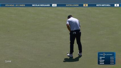 Justin Lower | Round 1 | 9th hole | Shot 5 | 2025 THE PLAYERS