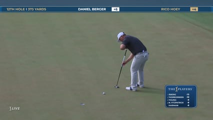 Rico Hoey | Round 4 | 12th hole | Shot 3 | 2026 THE PLAYERS