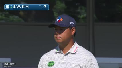 Si Woo Kim | Round 4 | 15th hole | Shot 3 | 2025 Rocket Classic