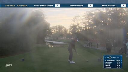 Justin Lower | Round 1 | 10th hole | Shot 1 | 2025 THE PLAYERS