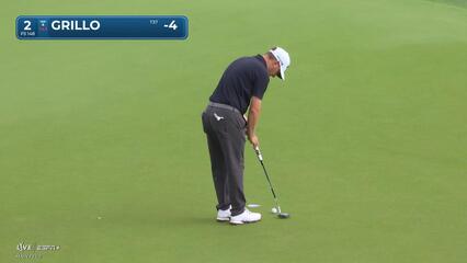 Emiliano Grillo | Round 3 | 2nd hole | Shot 3 | 2025 Houston Open