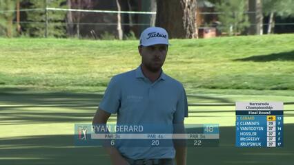 Ryan Gerard | Round 4 | 14th hole | Shot 3 | 2025 Barracuda