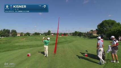 Kevin Kisner | Round 3 | 8th hole | Shot 1 | 2025 3M Open