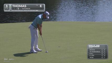 Justin Thomas | Round 1 | 3rd hole | Shot 4 | 2025 FedEx St. Jude