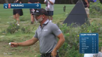 Paul Waring | Round 3 | 13th hole | Shot 3 | 2026 Valero
