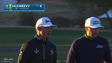 Max McGreevy | Round 1 | 11th hole | Shot 3 | 2026 WM Phoenix Open