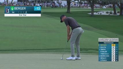 Daniel Berger | Round 3 | 1st hole | Shot 4 | 2026 Arnold Palmer