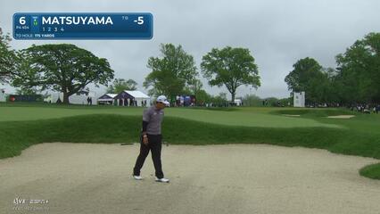 Hideki Matsuyama | Round 2 | 6th hole | Shot 2 | 2025 Truist Championship