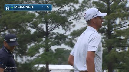 Mac Meissner | Round 1 | 14th hole | Shot 4 | 2025 Houston Open