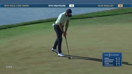 Alex Smalley | Round 3 | 16th hole | Shot 5 | 2026 THE PLAYERS